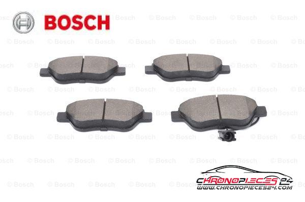 Achat de BOSCH 0 986 424 597 Kit de plaquettes de frein, frein à disque pas chères