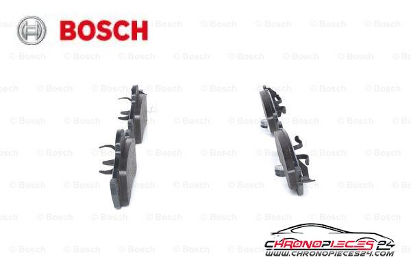 Achat de BOSCH 0 986 424 611 Kit de plaquettes de frein, frein à disque pas chères