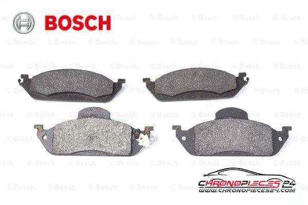 Achat de BOSCH 0 986 424 611 Kit de plaquettes de frein, frein à disque pas chères