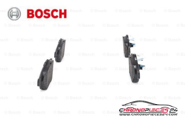 Achat de BOSCH 0 986 424 616 Kit de plaquettes de frein, frein à disque pas chères