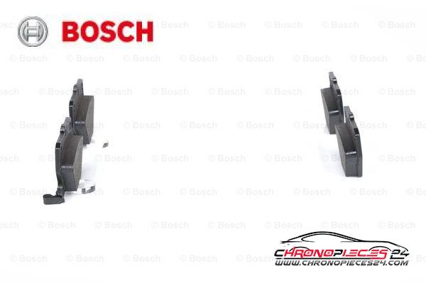 Achat de BOSCH 0 986 424 630 Kit de plaquettes de frein, frein à disque pas chères