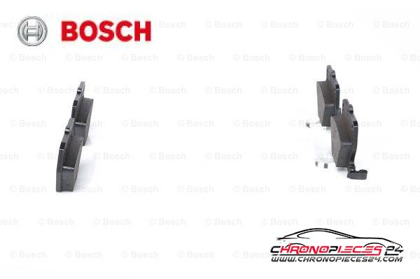 Achat de BOSCH 0 986 424 630 Kit de plaquettes de frein, frein à disque pas chères