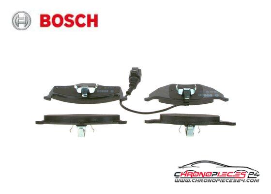 Achat de BOSCH 0 986 424 632 Kit de plaquettes de frein, frein à disque pas chères