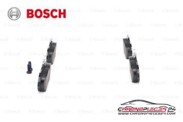 Achat de BOSCH 0 986 424 635 Kit de plaquettes de frein, frein à disque pas chères