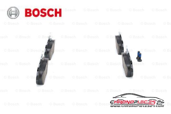 Achat de BOSCH 0 986 424 635 Kit de plaquettes de frein, frein à disque pas chères