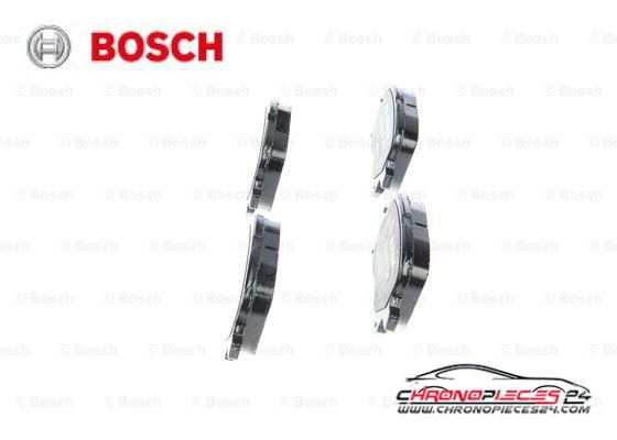 Achat de BOSCH 0 986 424 639 Kit de plaquettes de frein, frein à disque pas chères