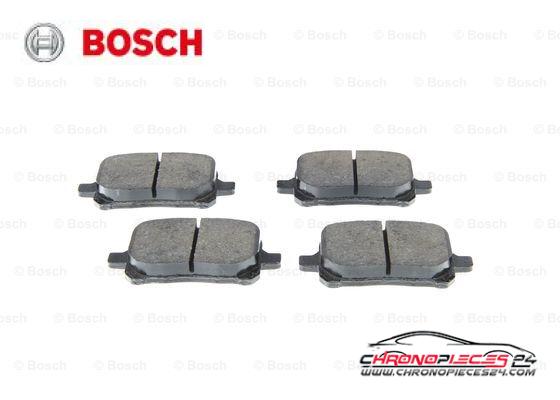 Achat de BOSCH 0 986 424 639 Kit de plaquettes de frein, frein à disque pas chères