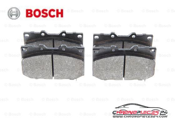 Achat de BOSCH 0 986 424 640 Kit de plaquettes de frein, frein à disque pas chères