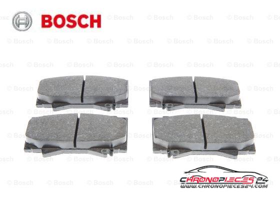 Achat de BOSCH 0 986 424 640 Kit de plaquettes de frein, frein à disque pas chères