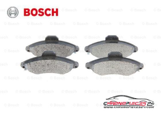 Achat de BOSCH 0 986 424 644 Kit de plaquettes de frein, frein à disque pas chères