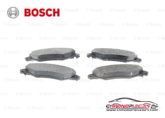 Achat de BOSCH 0 986 424 644 Kit de plaquettes de frein, frein à disque pas chères