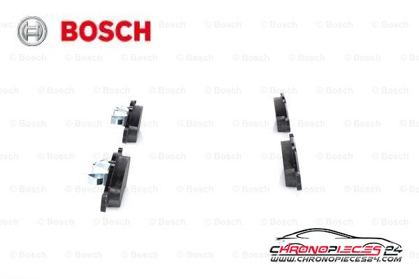 Achat de BOSCH 0 986 424 645 Kit de plaquettes de frein, frein à disque pas chères