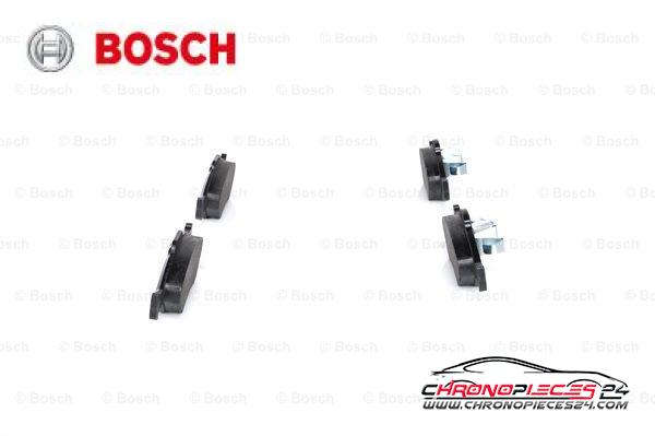 Achat de BOSCH 0 986 424 645 Kit de plaquettes de frein, frein à disque pas chères