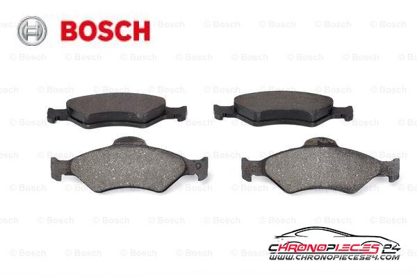 Achat de BOSCH 0 986 424 645 Kit de plaquettes de frein, frein à disque pas chères