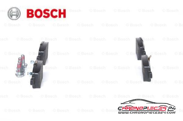 Achat de BOSCH 0 986 424 646 Kit de plaquettes de frein, frein à disque pas chères