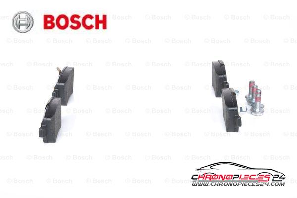 Achat de BOSCH 0 986 424 646 Kit de plaquettes de frein, frein à disque pas chères