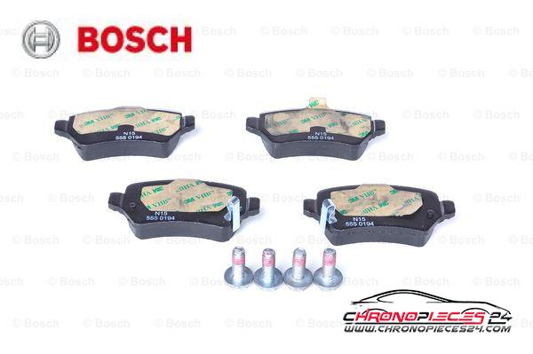 Achat de BOSCH 0 986 424 646 Kit de plaquettes de frein, frein à disque pas chères