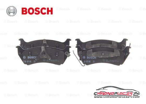 Achat de BOSCH 0 986 424 648 Kit de plaquettes de frein, frein à disque pas chères