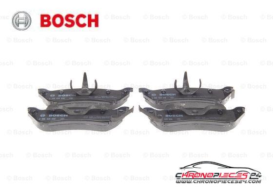 Achat de BOSCH 0 986 424 648 Kit de plaquettes de frein, frein à disque pas chères