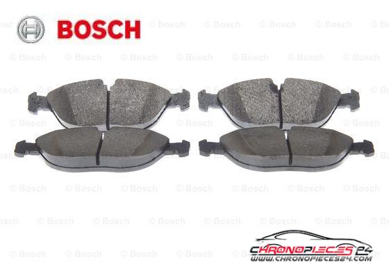 Achat de BOSCH 0 986 424 649 Kit de plaquettes de frein, frein à disque pas chères