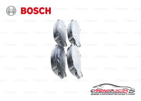 Achat de BOSCH 0 986 424 650 Kit de plaquettes de frein, frein à disque pas chères