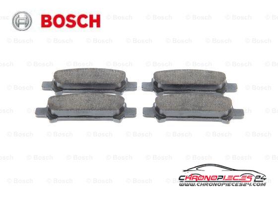 Achat de BOSCH 0 986 424 650 Kit de plaquettes de frein, frein à disque pas chères