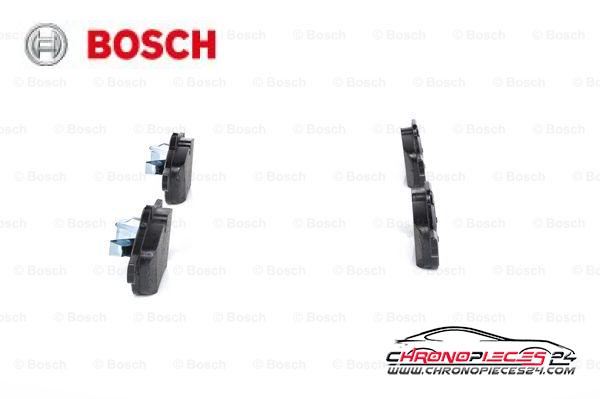 Achat de BOSCH 0 986 424 652 Kit de plaquettes de frein, frein à disque pas chères