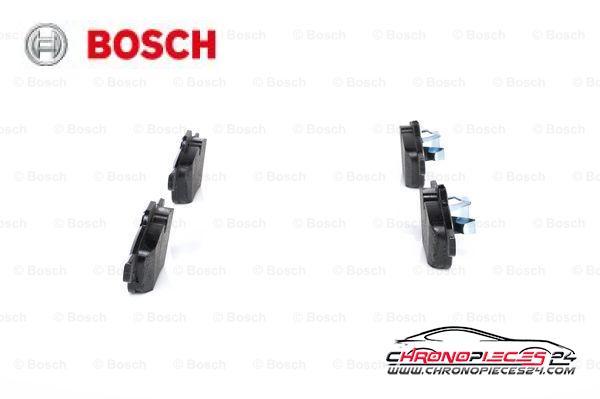 Achat de BOSCH 0 986 424 652 Kit de plaquettes de frein, frein à disque pas chères