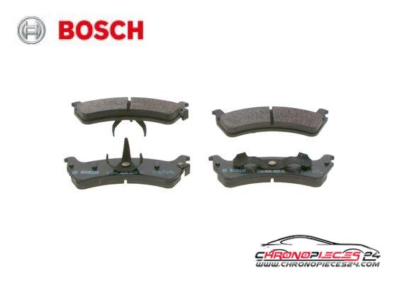 Achat de BOSCH 0 986 424 655 Kit de plaquettes de frein, frein à disque pas chères