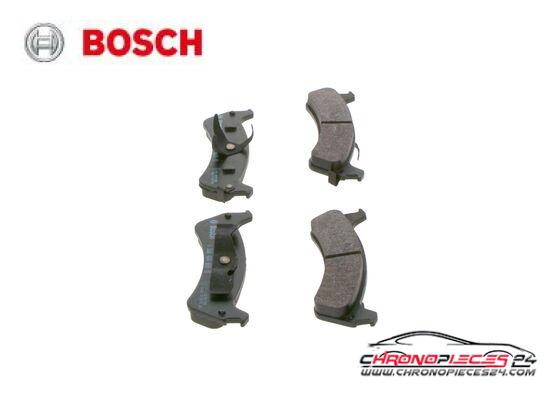 Achat de BOSCH 0 986 424 655 Kit de plaquettes de frein, frein à disque pas chères