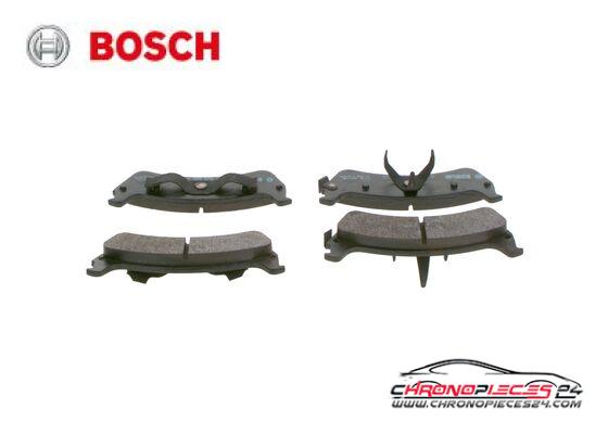 Achat de BOSCH 0 986 424 655 Kit de plaquettes de frein, frein à disque pas chères