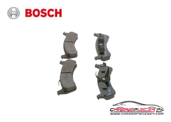 Achat de BOSCH 0 986 424 655 Kit de plaquettes de frein, frein à disque pas chères