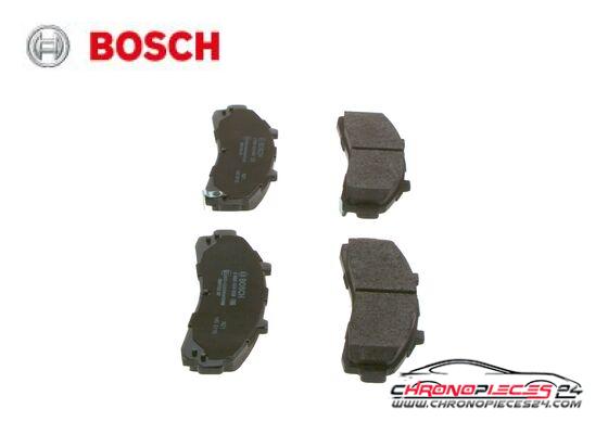 Achat de BOSCH 0 986 424 656 Kit de plaquettes de frein, frein à disque pas chères