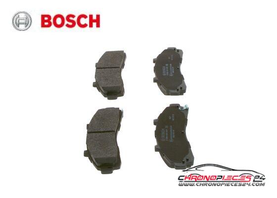 Achat de BOSCH 0 986 424 656 Kit de plaquettes de frein, frein à disque pas chères