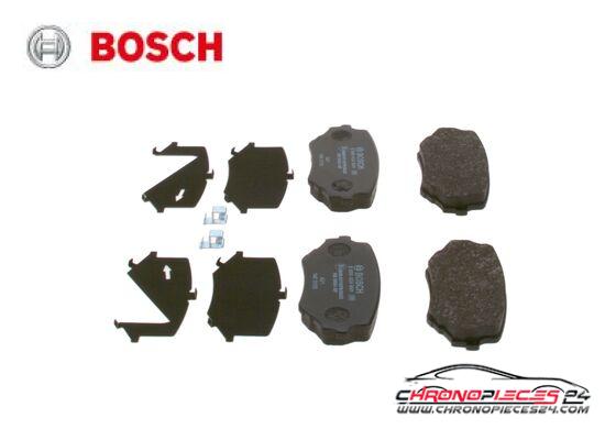 Achat de BOSCH 0 986 424 658 Kit de plaquettes de frein, frein à disque pas chères