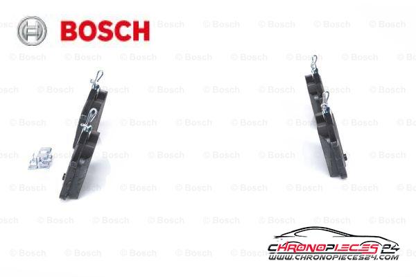 Achat de BOSCH 0 986 424 661 Kit de plaquettes de frein, frein à disque pas chères