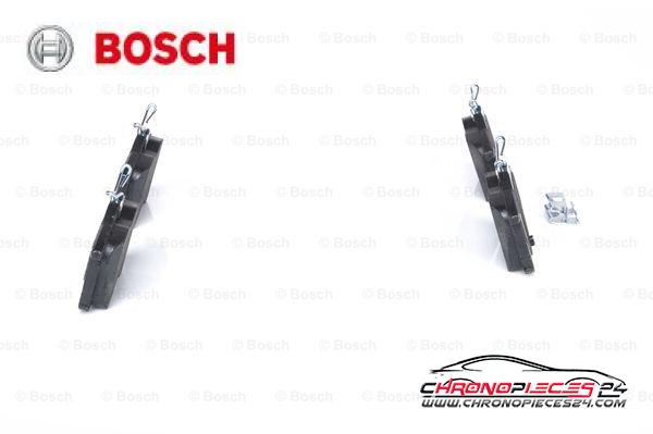 Achat de BOSCH 0 986 424 661 Kit de plaquettes de frein, frein à disque pas chères