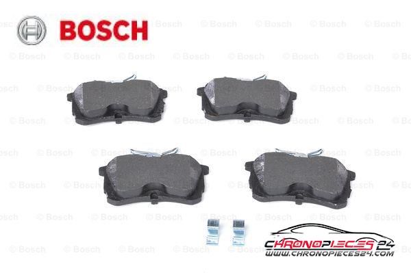 Achat de BOSCH 0 986 424 661 Kit de plaquettes de frein, frein à disque pas chères