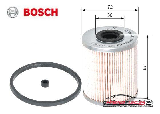 Achat de BOSCH F 026 402 222 Filtre à carburant pas chères