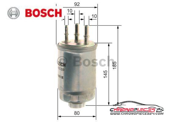 Achat de BOSCH F 026 402 229 Filtre à carburant pas chères