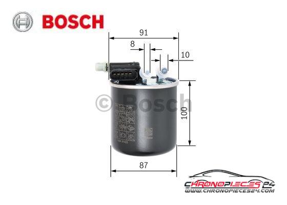 Achat de BOSCH F 026 402 836 Filtre à carburant pas chères