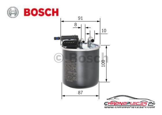 Achat de BOSCH F 026 402 837 Filtre à carburant pas chères