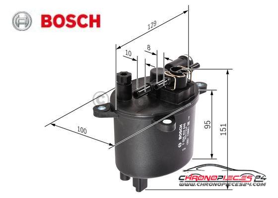 Achat de BOSCH F 026 402 846 Filtre à carburant pas chères