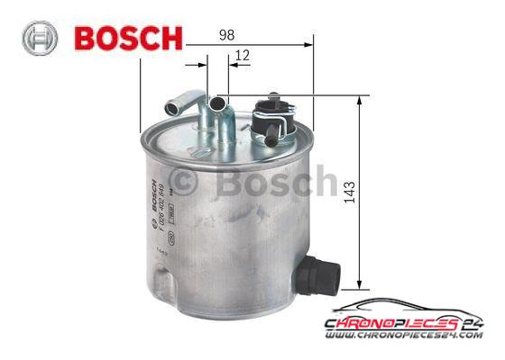 Achat de BOSCH F 026 402 849 Filtre à carburant pas chères