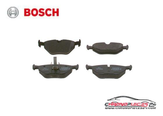 Achat de BOSCH 0 986 424 667 Kit de plaquettes de frein, frein à disque pas chères