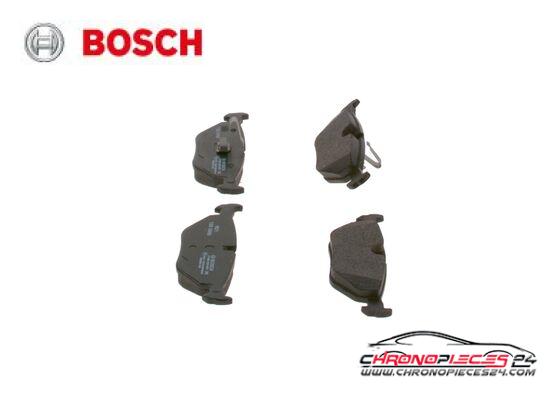 Achat de BOSCH 0 986 424 667 Kit de plaquettes de frein, frein à disque pas chères