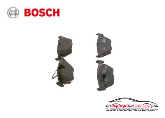 Achat de BOSCH 0 986 424 667 Kit de plaquettes de frein, frein à disque pas chères