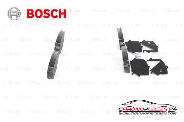 Achat de BOSCH 0 986 424 669 Kit de plaquettes de frein, frein à disque pas chères