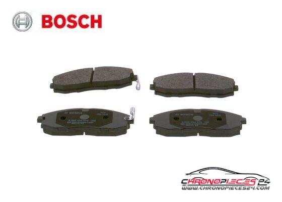 Achat de BOSCH 0 986 424 670 Kit de plaquettes de frein, frein à disque pas chères