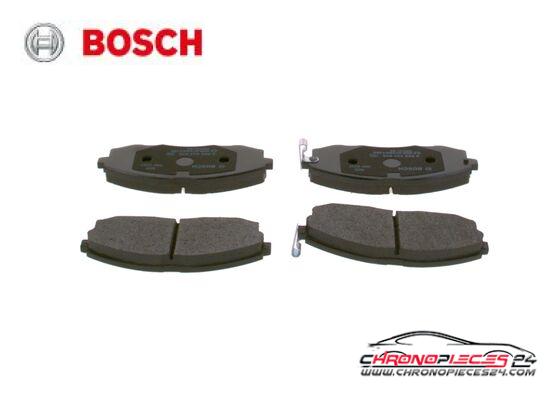 Achat de BOSCH 0 986 424 670 Kit de plaquettes de frein, frein à disque pas chères